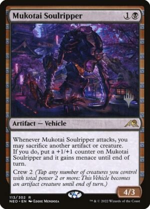 Mukotai Soulripper - Foil<br /><span class="collector-number">Collector No. 113p</span>