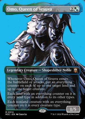 Omo, Queen of Vesuva - Foil<br /><span class="collector-number">Collector No. 14</span>