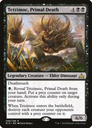 Tetzimoc, Primal Death - Foil<br /><span class="collector-number">Collector No. 86</span>
