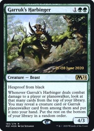 Garruk's Harbinger - Foil<br /><span class="collector-number">Collector No. 185s</span>