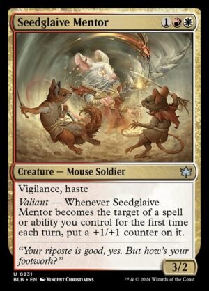 Seedglaive Mentor - Foil<br /><span class="collector-number">Collector No. 231</span>