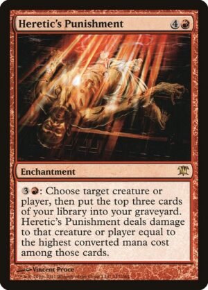 Heretic's Punishment - Foil<br /><span class="collector-number">Collector No. 147</span>