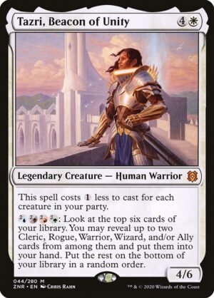 Tazri, Beacon of Unity - Foil<br /><span class="collector-number">Collector No. 44</span>