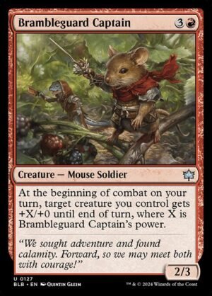 Brambleguard Captain - Foil<br /><span class="collector-number">Collector No. 127</span>