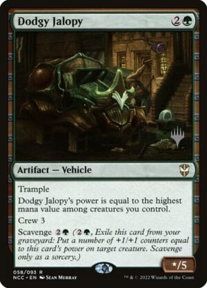 Dodgy Jalopy - Foil<br /><span class="collector-number">Collector No. 58p</span>