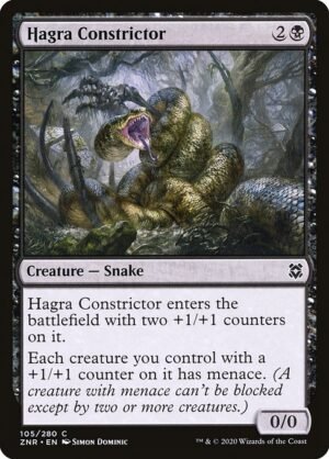 Hagra Constrictor - Foil<br /><span class="collector-number">Collector No. 105</span>