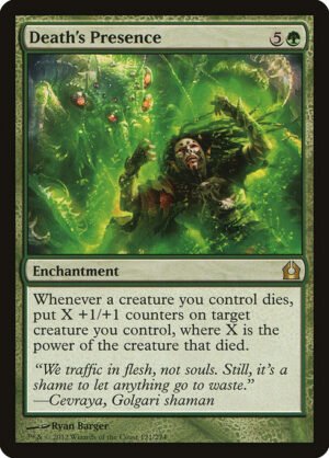 Death's Presence - Foil<br /><span class="collector-number">Collector No. 121</span>