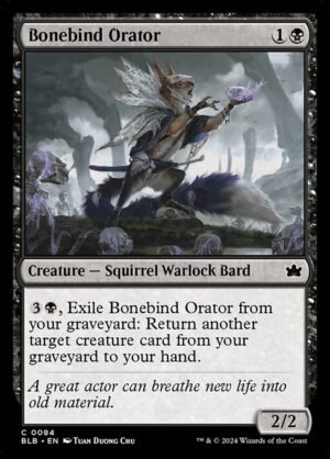 Bonebind Orator - Foil<br /><span class="collector-number">Collector No. 84</span>