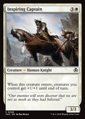 Inspiring Captain - Foil<br /><span class="collector-number">Collector No. 28</span>