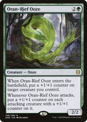 Oran-Rief Ooze - Foil<br /><span class="collector-number">Collector No. 198</span>