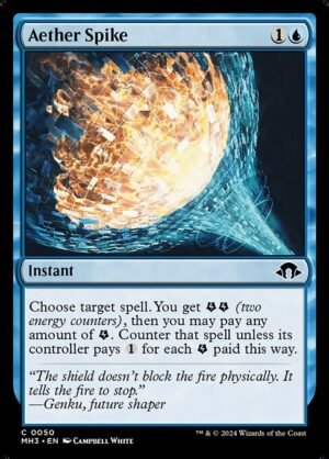 Aether Spike - Foil<br /><span class="collector-number">Collector No. 50</span>