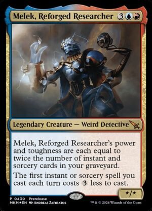 Melek, Reforged Researcher - Foil<br /><span class="collector-number">Collector No. 430</span>