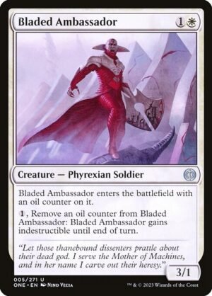 Bladed Ambassador - Foil<br /><span class="collector-number">Collector No. 5</span>