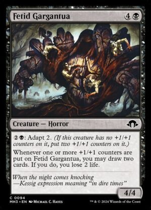 Fetid Gargantua - Foil<br /><span class="collector-number">Collector No. 94</span>