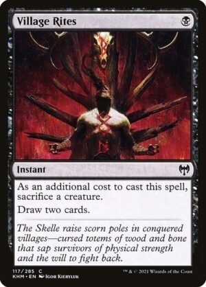 Village Rites - Foil<br /><span class="collector-number">Collector No. 117</span>