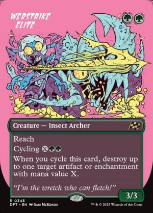 Webstrike Elite - Foil<br /><span class="collector-number">Collector No. 345</span>