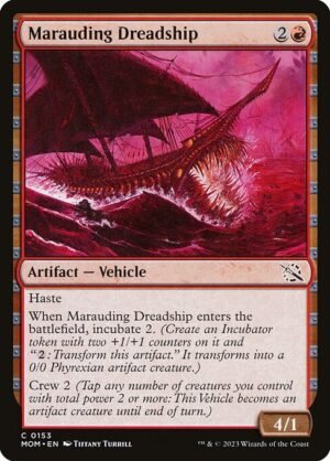 Marauding Dreadship - Foil<br /><span class="collector-number">Collector No. 153</span>