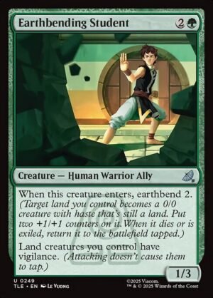 Earthbending Student - Foil<br /><span class="collector-number">Collector No. 249</span>