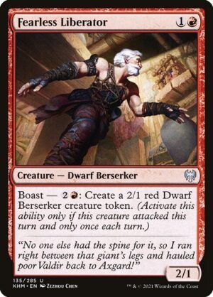 Fearless Liberator - Foil<br /><span class="collector-number">Collector No. 135</span>