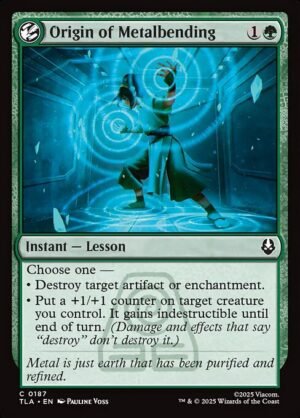 Origin of Metalbending - Foil<br /><span class="collector-number">Collector No. 187</span>