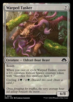 Warped Tusker - Foil<br /><span class="collector-number">Collector No. 16</span>
