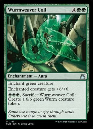 Wurmweaver Coil - Foil<br /><span class="collector-number">Collector No. 161</span>