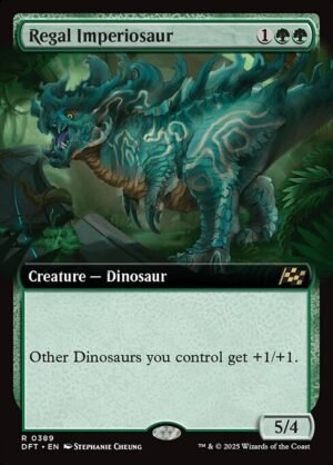 Regal Imperiosaur - Foil<br /><span class="collector-number">Collector No. 389</span>