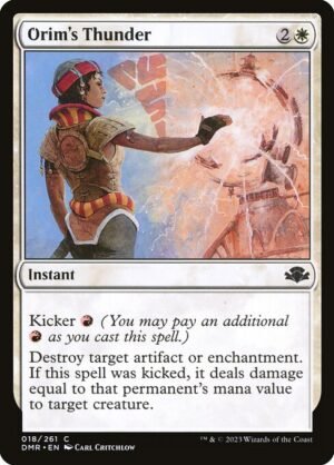 Orim's Thunder - Foil<br /><span class="collector-number">Collector No. 18</span>