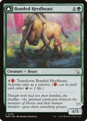 Bonded Herdbeast // Plated Kilnbeast - Foil<br /><span class="collector-number">Collector No. 178</span>