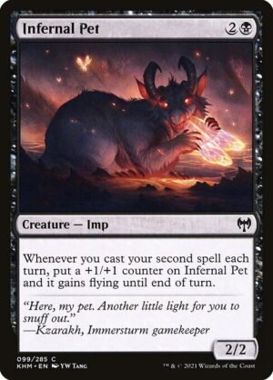 Infernal Pet - Foil<br /><span class="collector-number">Collector No. 99</span>