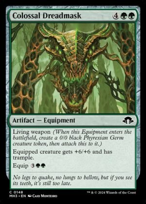 Colossal Dreadmask - Foil<br /><span class="collector-number">Collector No. 148</span>