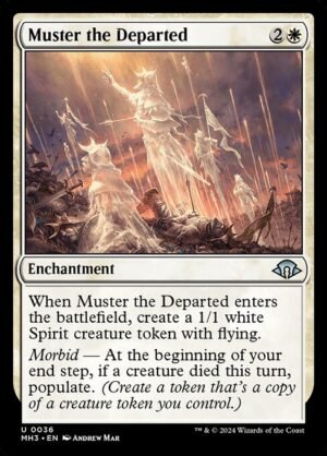 Muster the Departed - Foil<br /><span class="collector-number">Collector No. 36</span>