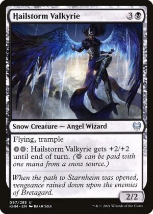 Hailstorm Valkyrie - Foil<br /><span class="collector-number">Collector No. 97</span>