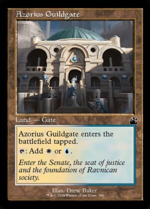Azorius Guildgate - Foil<br /><span class="collector-number">Collector No. 396</span>