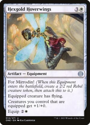 Hexgold Hoverwings - Foil<br /><span class="collector-number">Collector No. 14</span>