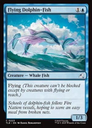 Flying Dolphin-Fish - Foil<br /><span class="collector-number">Collector No. 223</span>
