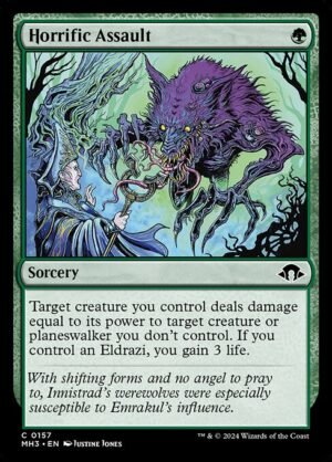 Horrific Assault - Foil<br /><span class="collector-number">Collector No. 157</span>