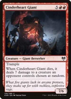 Cinderheart Giant - Foil<br /><span class="collector-number">Collector No. 126</span>