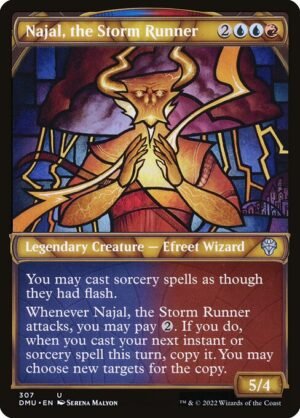 Najal, the Storm Runner - Foil<br /><span class="collector-number">Collector No. 307</span>