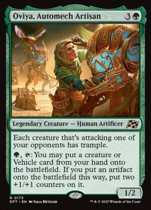 Oviya, Automech Artisan - Foil<br /><span class="collector-number">Collector No. 173</span>