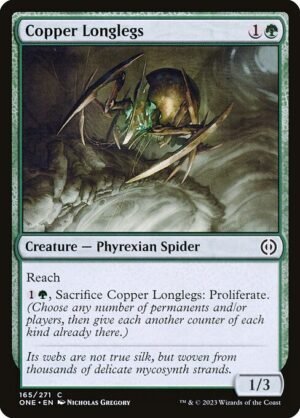 Copper Longlegs - Foil<br /><span class="collector-number">Collector No. 165</span>