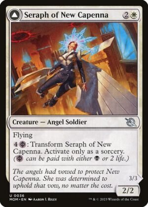 Seraph of New Capenna // Seraph of New Phyrexia - Foil<br /><span class="collector-number">Collector No. 36</span>