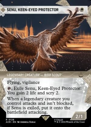 Senu, Keen-Eyed Protector - Foil<br /><span class="collector-number">Collector No. 128</span>