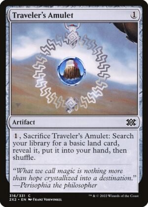 Traveler's Amulet - Foil<br /><span class="collector-number">Collector No. 316</span>