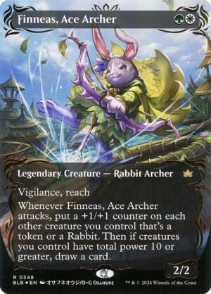 Finneas, Ace Archer - Foil<br /><span class="collector-number">Collector No. 348</span>