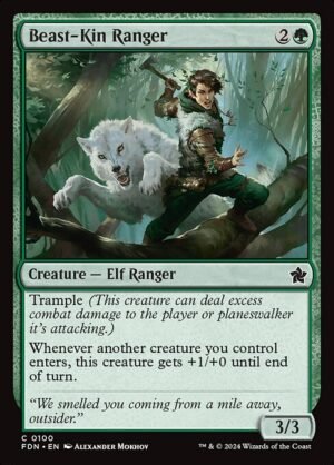 Beast-Kin Ranger - Foil<br /><span class="collector-number">Collector No. 100</span>