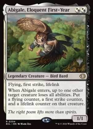 Abigale, Eloquent First-Year<br /><span class="collector-number">Collector No. 204p</span>