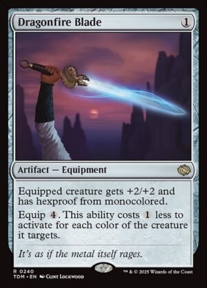 Dragonfire Blade<br /><span class="collector-number">Collector No. 240</span>