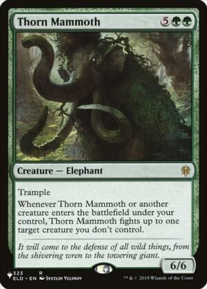 Thorn Mammoth<br /><span class="collector-number">Collector No. ELD-323</span>