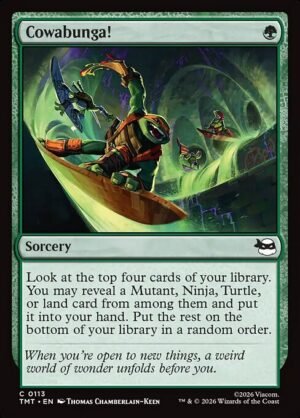 Cowabunga! - Foil<br /><span class="collector-number">Collector No. 113</span>